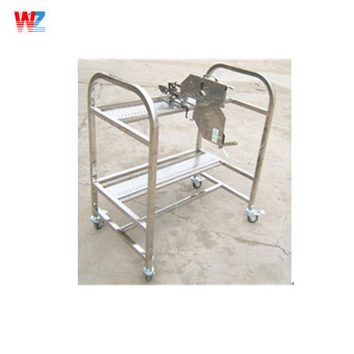 PANASERT CM402 CM602 SMT Кормовые тележки Серебряный цвет Нержавеющая сталь