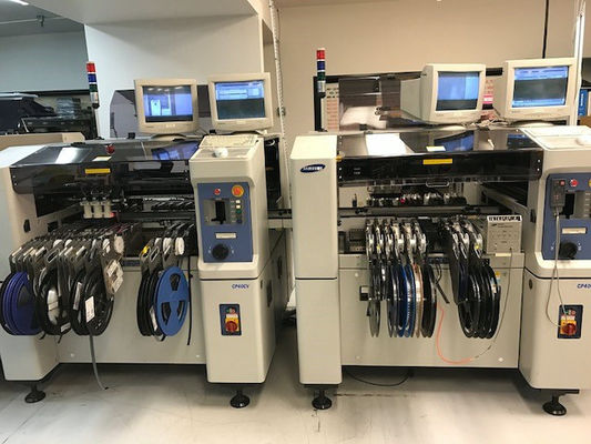 SMT Чип монтер высокоскоростной HANWHA Samsung CP40 Pick And Place Machine
